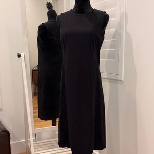 Prada Classic Black Midi Dress